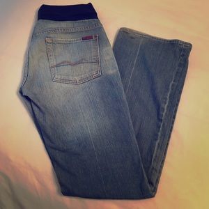 Sevens for all Mankind maternity jeans